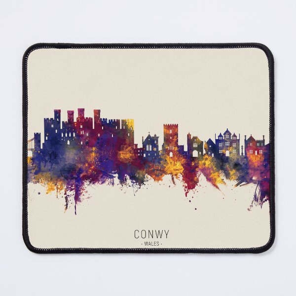 Item preview, Conwy Wales Skyline designed and sold by ArtPrints.
