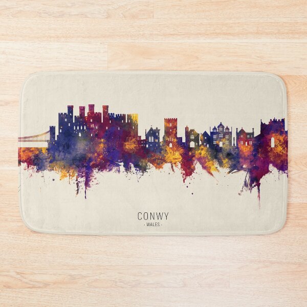 Item preview, Conwy Wales Skyline designed and sold by ArtPrints.