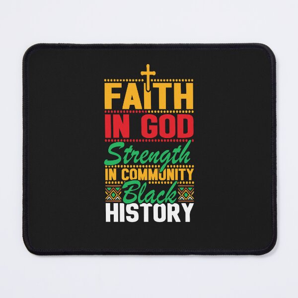 Item preview, Faith in God Strength in Community Black History Gift Christian Jesus Dashiki Lover designed and sold by alenaz.