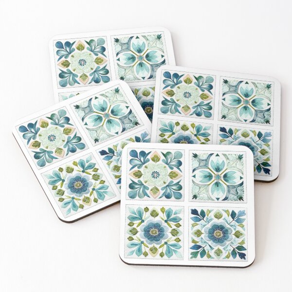 Item preview, Quilt blocks sticker designed and sold by MendaciousMina.