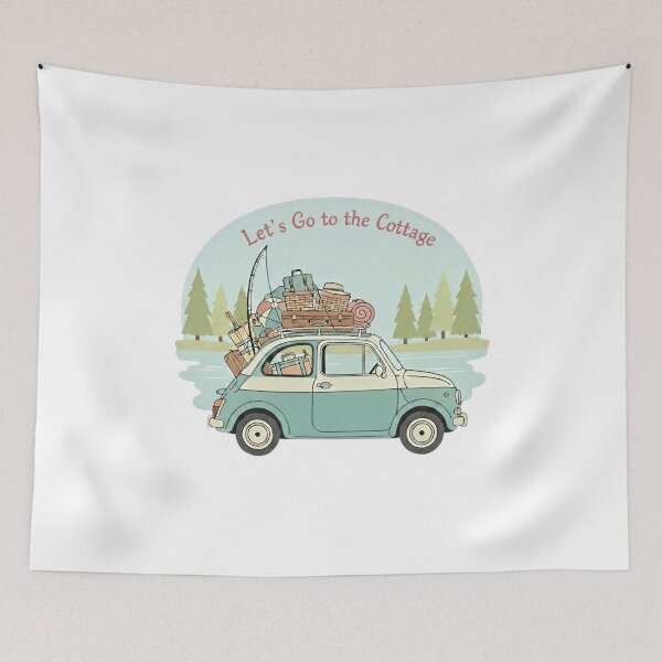 Item preview, Let’s Go to the Cottage  designed and sold by Art for Every Person.