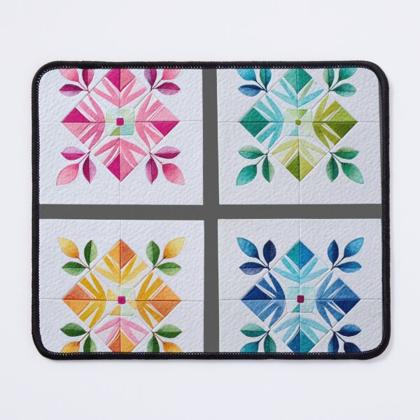 Item preview, Quilt blocks sticker designed and sold by MendaciousMina.