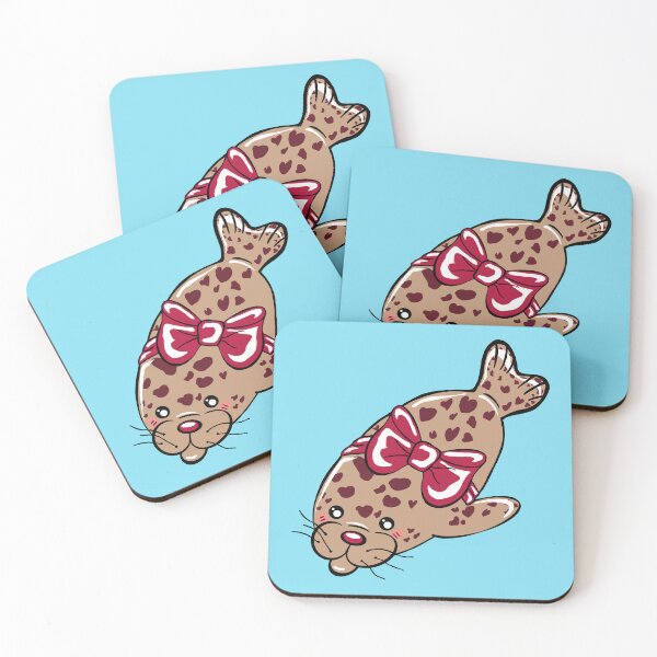 Item preview, Chocolate Seal With blue background  designed and sold by missmann.