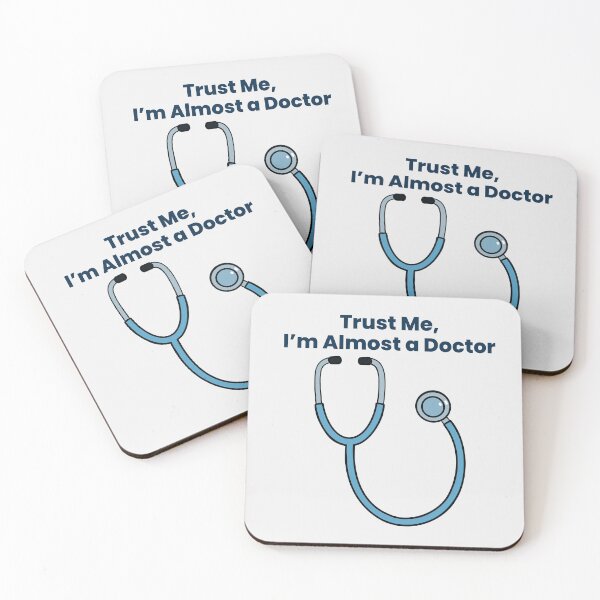 Item preview, Trust Me I’m Almost a Doctor Stethoscope Medical Student Design designed and sold by Still Learning Days.