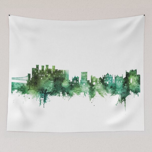 Item preview, Conwy Wales Skyline designed and sold by ArtPrints.