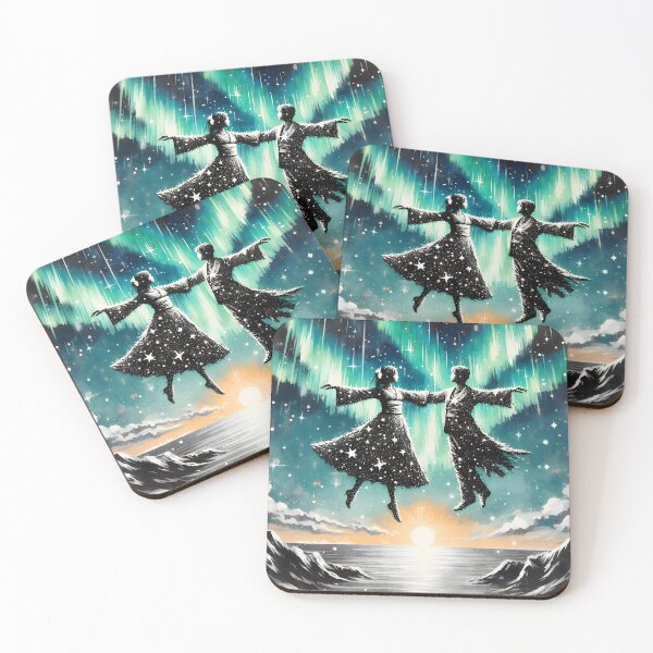 Item preview, Northern Lights and Couple, Ai Generated Art  designed and sold by ACC .