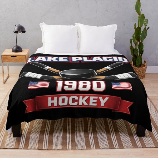 Item preview, Vintage Lake Placid 1980 USA Hockey Miracle On Ice Sports Fan designed and sold by NgumohaLanke.