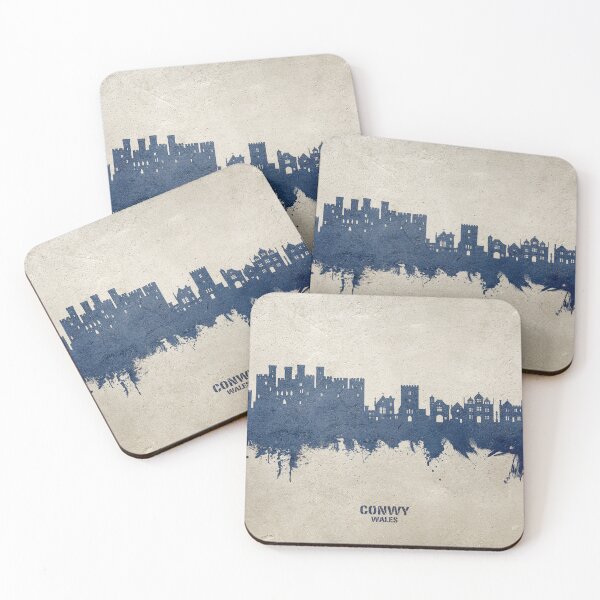 Item preview, Conwy Wales Skyline designed and sold by ArtPrints.