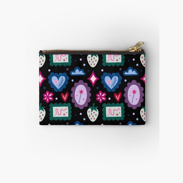 Item preview, Witch Aesthetic Seamless Pattern, Dark Coquette Strawberry Snake Magic Wand Digital Paper, Gothic Folk Art designed and sold by FRH Design ⭐⭐⭐⭐⭐.