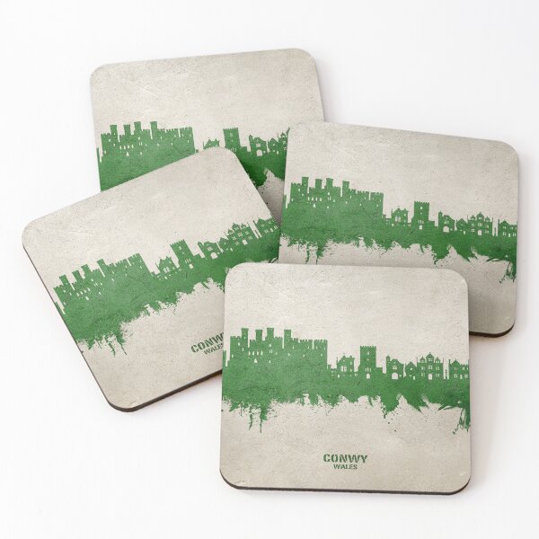 Item preview, Conwy Wales Skyline designed and sold by ArtPrints.