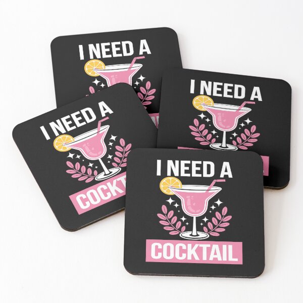 Item preview, I Need a Huge COCKtail Adult Joke Drinking Quote  designed and sold by joyouartArt.