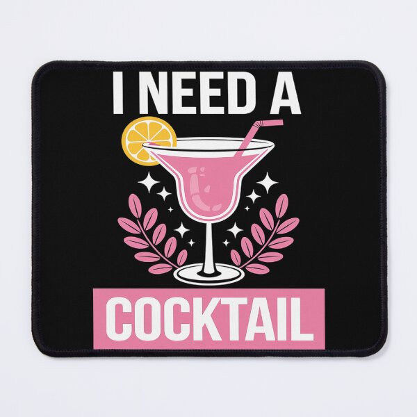Item preview, I Need a Huge COCKtail Adult Joke Drinking Quote  designed and sold by joyouartArt.