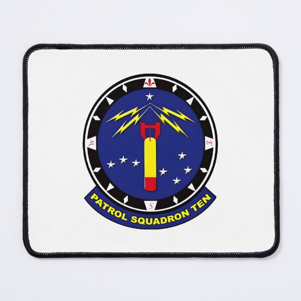 Item preview, Patrol Squadron Ten Red Lancers Tactical Patch designed and sold by CharlieDesings.