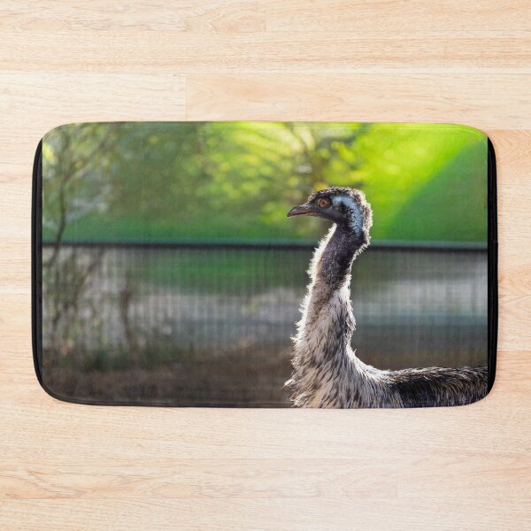Item preview, Golden Hour Emu Portrait - Australian Wildlife Bird Photography designed and sold by AbulailArt.
