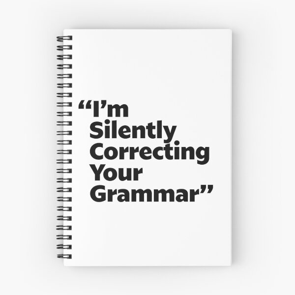 Item preview, I'm Silently Correcting Your Grammar designed and sold by Art for Every Person.