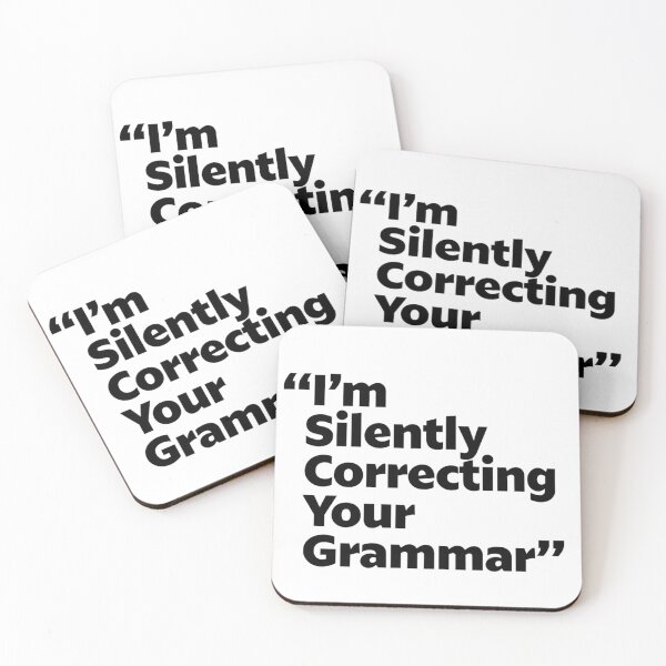 Item preview, I'm Silently Correcting Your Grammar designed and sold by Art for Every Person.