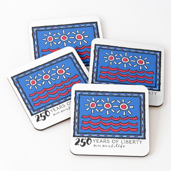 Item preview, SunSurf.Life - 250 Years of Liberty designed and sold by SunSurf.Life.