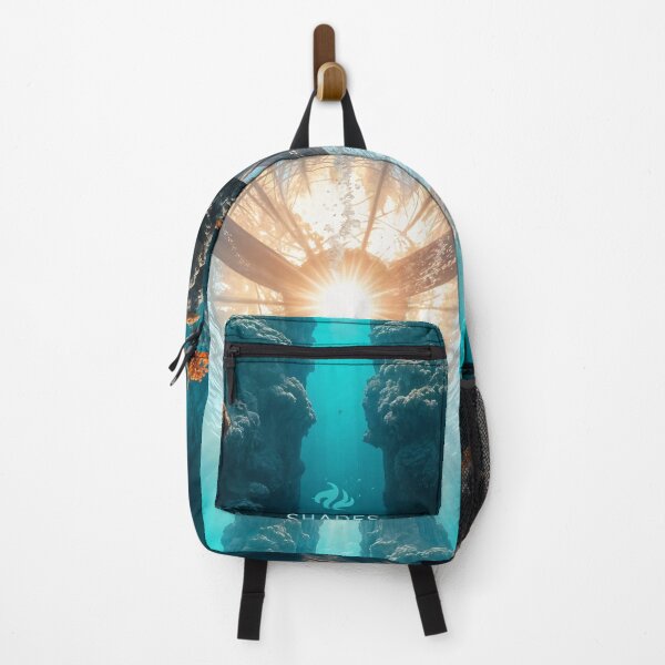 Item preview, Underwater cathedral of coral, shades of turquoise and pearl shimmering through currents, mythic aquatic fantasy, cinematic realism — SHADES designed and sold by ShaDeS-AI-Art.