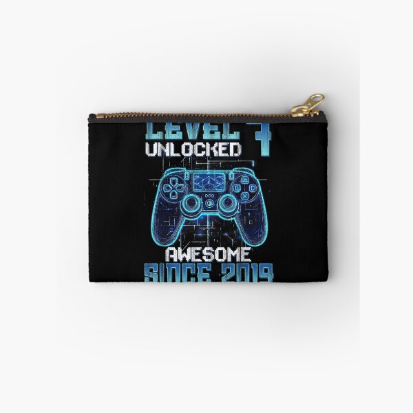 Item preview, Level 7 Unlocked Awesome Since 2019 7th Birthday Boy Gamer Video Game designed and sold by NgumohaLanke.