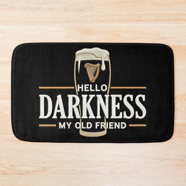 Item preview, Hello Darkness My Old Friend Classic T-Shirt – Irish Stout Humor St Patricks Day Design designed and sold by Rhastasnixon.