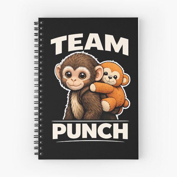 Item preview, Team Punch Cute Baby Monkey Graphic designed and sold by Style-X.