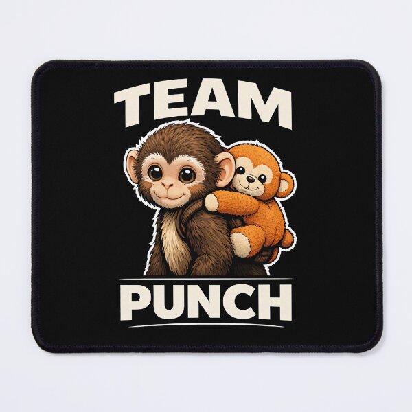 Item preview, Team Punch Cute Baby Monkey Graphic designed and sold by Style-X.