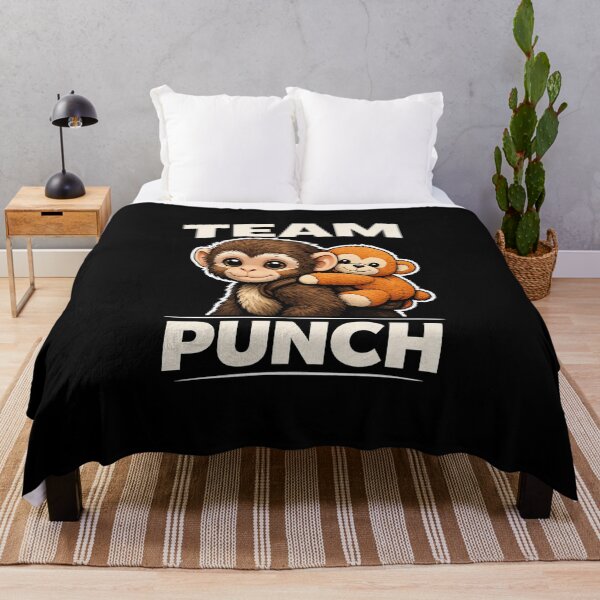 Item preview, Team Punch Cute Baby Monkey Graphic designed and sold by Style-X.