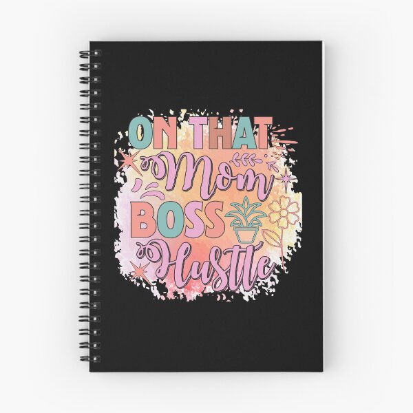 Item preview, Mom Boss Hustle Floral | Aesthetic Motherhood & Business Sticker designed and sold by Suzy Perez Art.