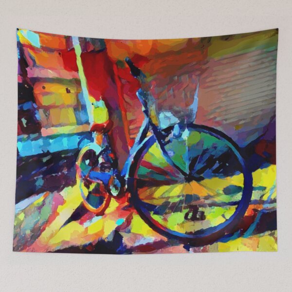 Item preview, Bike Painting designed and sold by Brendan Arthur Ring.