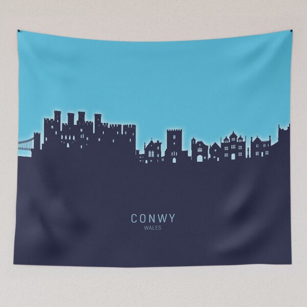 Item preview, Conwy Wales Skyline designed and sold by ArtPrints.