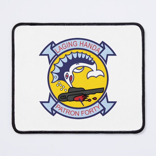 Item preview, Patron Forty Laging Handa Marlin Naval Emblem designed and sold by CharlieDesings.