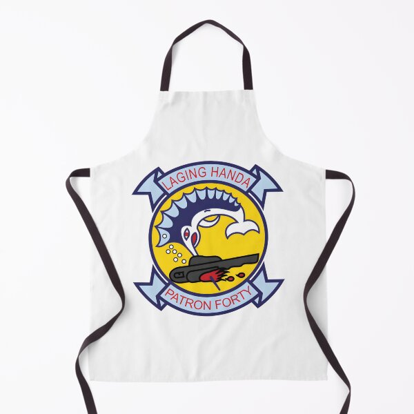 Item preview, Patron Forty Laging Handa Marlin Naval Emblem designed and sold by CharlieDesings.