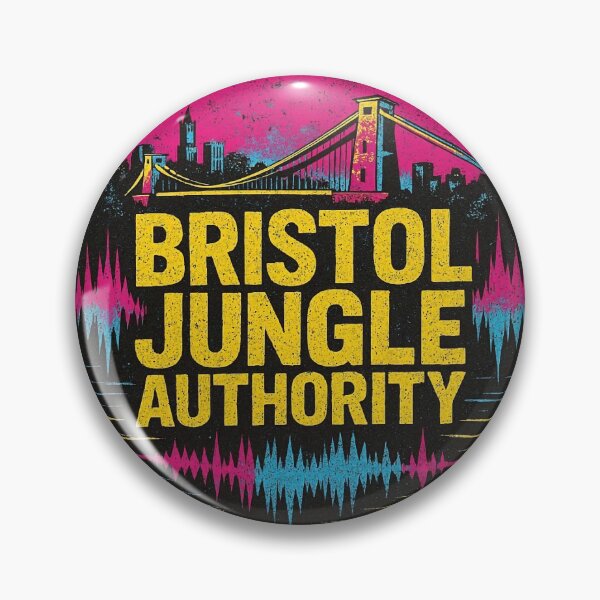 Item preview, Bristol Jungle Authority – UK Drum and Bass Rave Streetwear Design designed and sold by |TRSSHOP|.