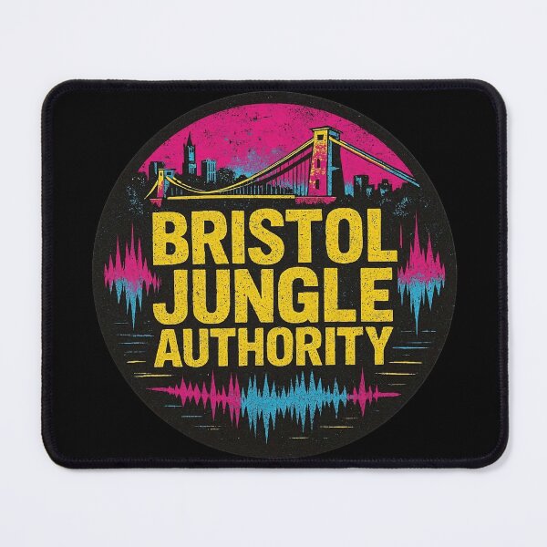 Item preview, Bristol Jungle Authority – UK Drum and Bass Rave Streetwear Design designed and sold by |TRSSHOP|.