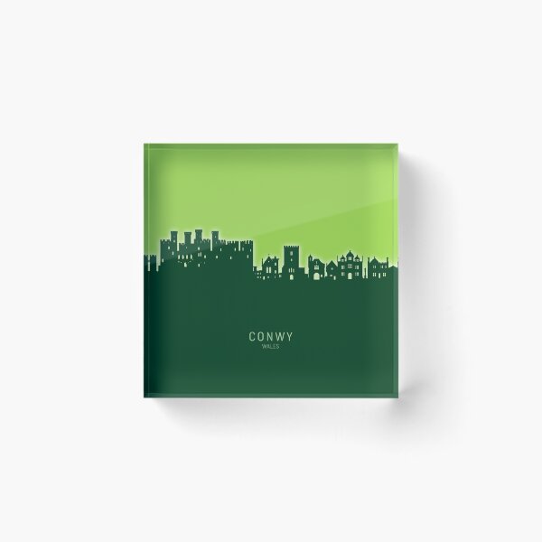Item preview, Conwy Wales Skyline designed and sold by ArtPrints.