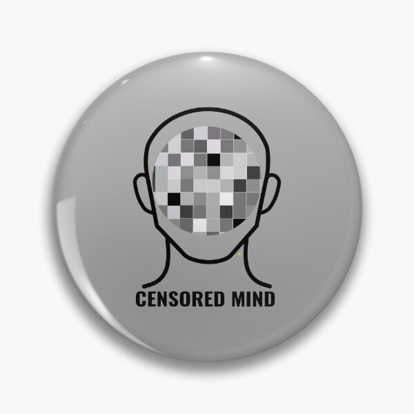 Item preview, Censored Mind Digital Privacy Data Sphere designed and sold by NotEqualOfficial.