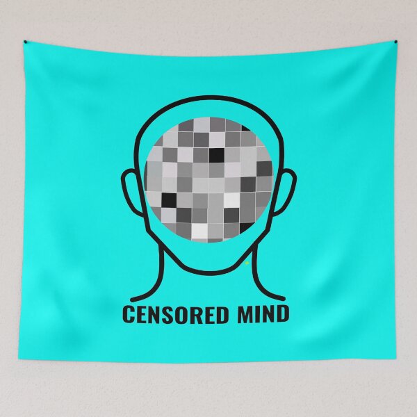Item preview, Censored Mind Digital Privacy Data Sphere designed and sold by NotEqualOfficial.