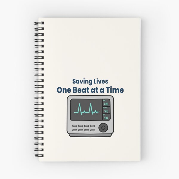 Item preview, Saving Lives One Beat at a Time ECG Medical Monitor Design designed and sold by Still Learning Days.