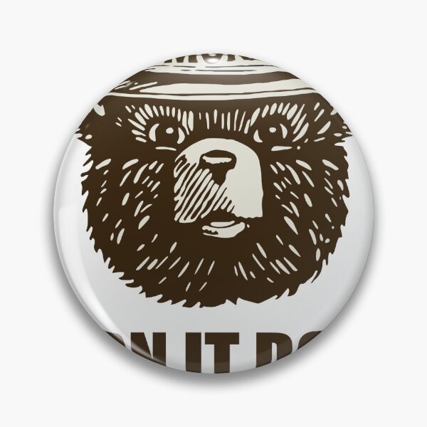 Item preview, Burn It Down Smoky Bear designed and sold by carolinateeshop.