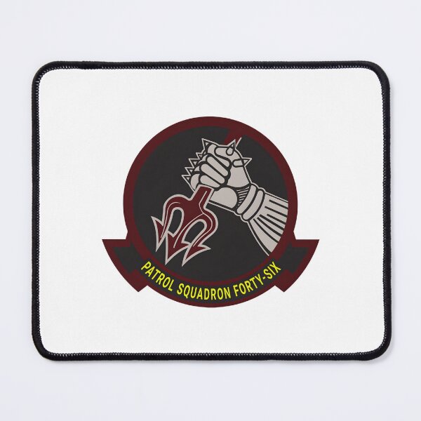 Item preview, Patrol Squadron Forty-Six Grey Knights Trident Emblem designed and sold by CharlieDesings.