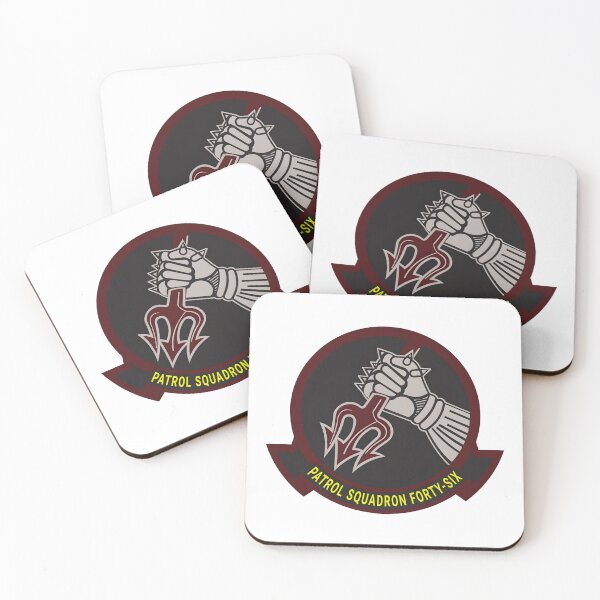 Item preview, Patrol Squadron Forty-Six Grey Knights Trident Emblem designed and sold by CharlieDesings.