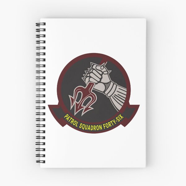 Item preview, Patrol Squadron Forty-Six Grey Knights Trident Emblem designed and sold by CharlieDesings.