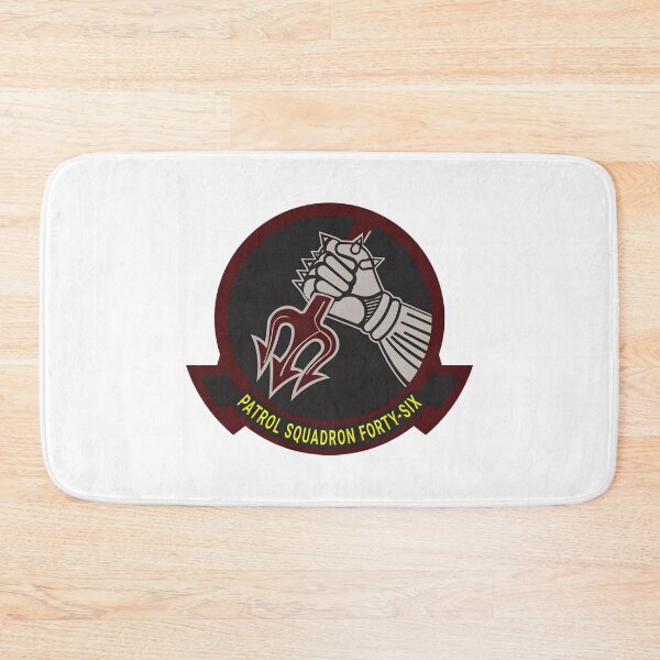 Item preview, Patrol Squadron Forty-Six Grey Knights Trident Emblem designed and sold by CharlieDesings.