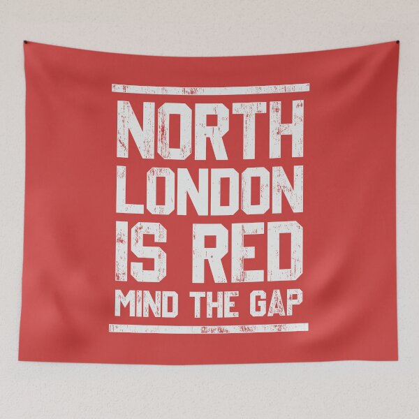 Item preview, Arsenal - North London Is Red Mind The Gap designed and sold by abihooper.