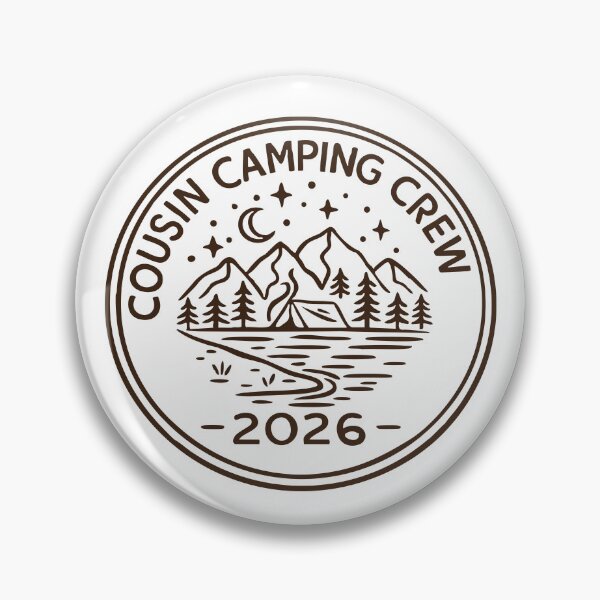 Item preview, Cousin Camping Crew 2026, Cousin Camp,Camper Life  designed and sold by CloudyPress.