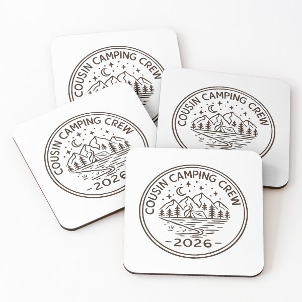 Item preview, Cousin Camping Crew 2026, Cousin Camp,Camper Life  designed and sold by CloudyPress.