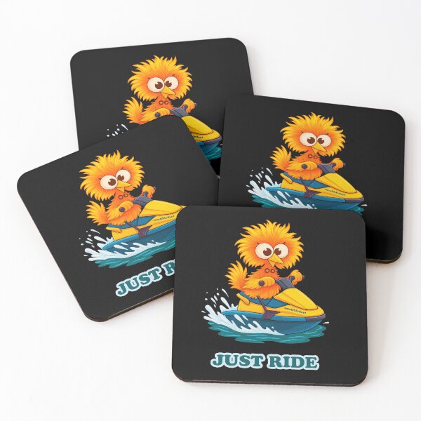 Item preview, Funny Jet Ski Bird – Just Ride designed and sold by smallbirdart.