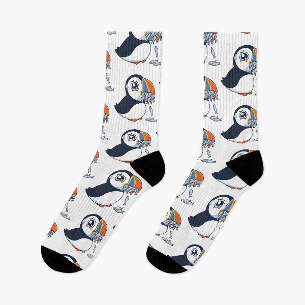 Item preview, Overwhelmed But Colorful Funny Atlantic Puffin designed and sold by Petzzz.