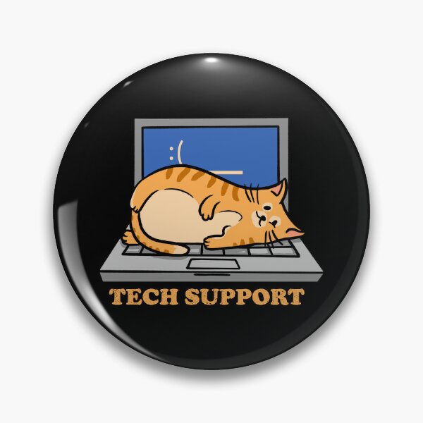 Item preview, Tech Support Cat Funny Programmer  designed and sold by sachpica.