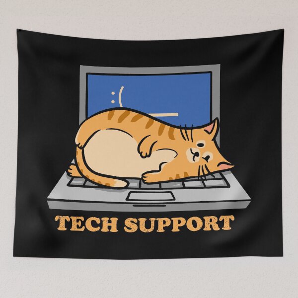 Item preview, Tech Support Cat Funny Programmer  designed and sold by sachpica.